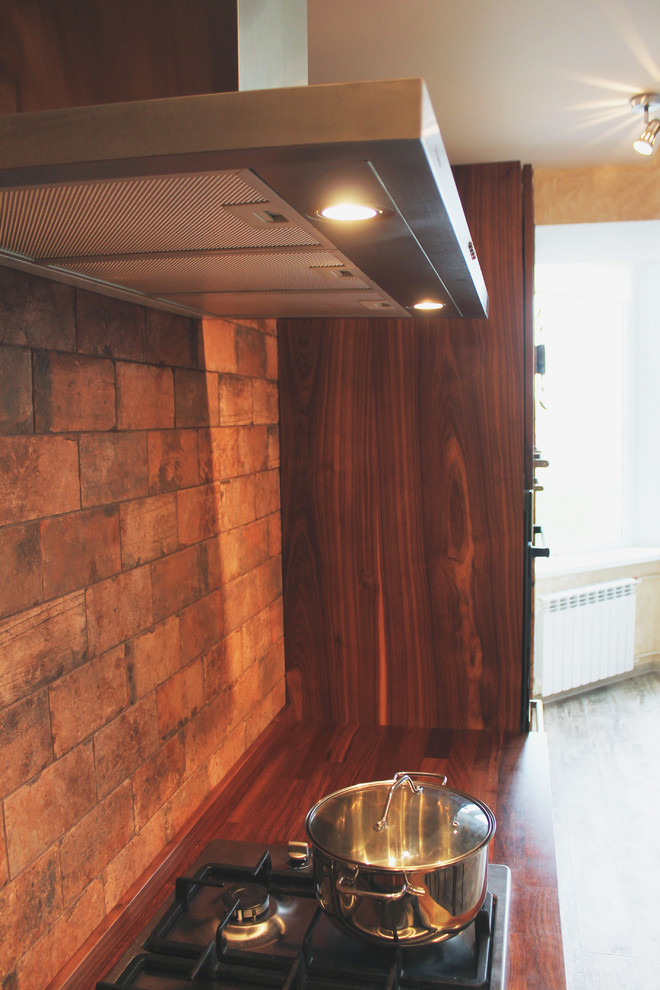 Кухня из американского ореха American walnut kitchen