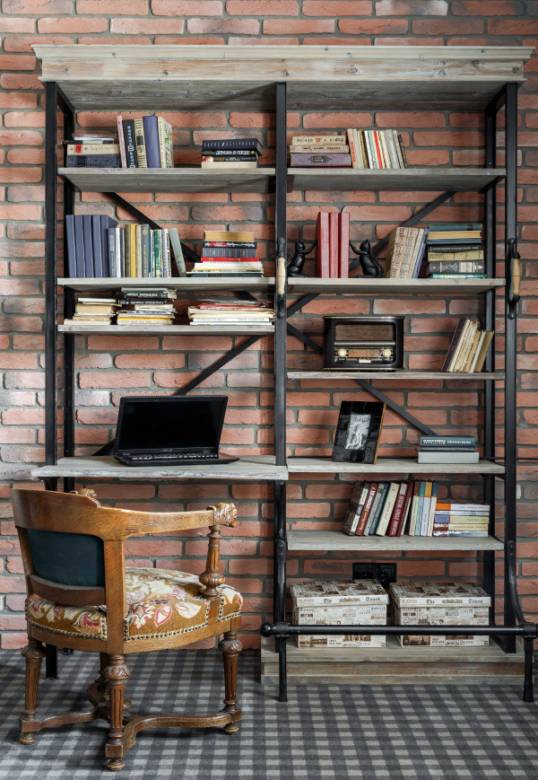 Интерьер дуплекса в поселке Бристоль Московская область. Правое крыло