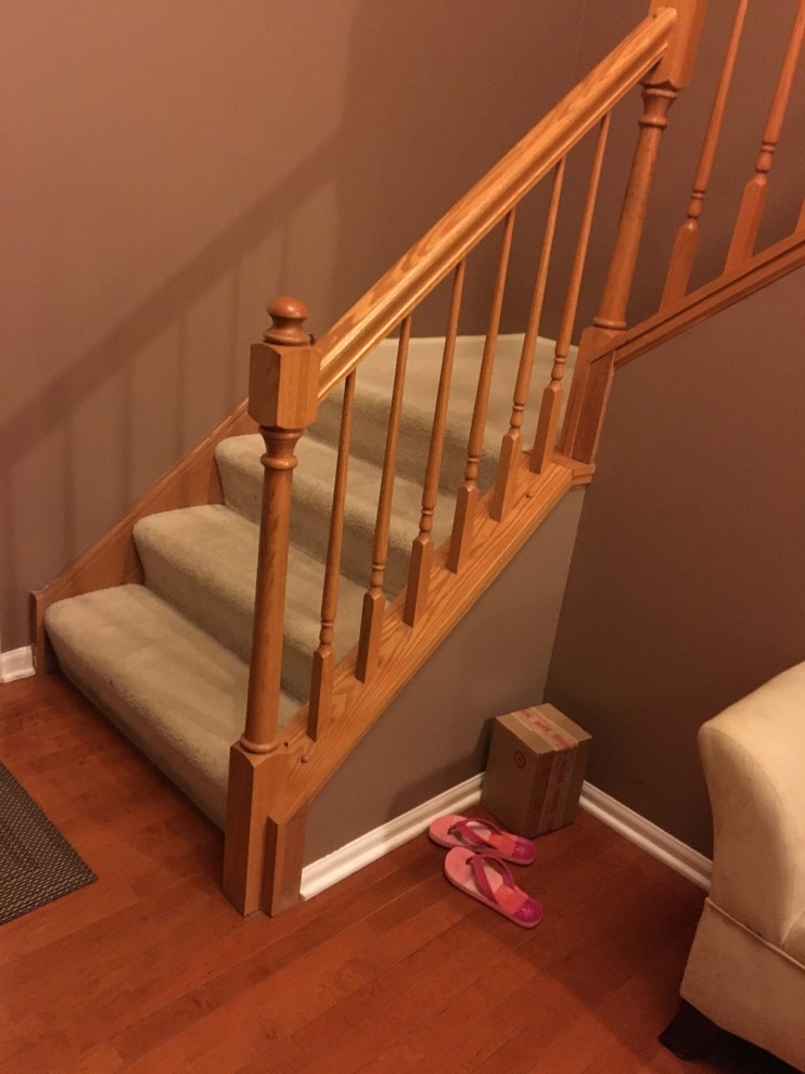 Painting banisters and spindles