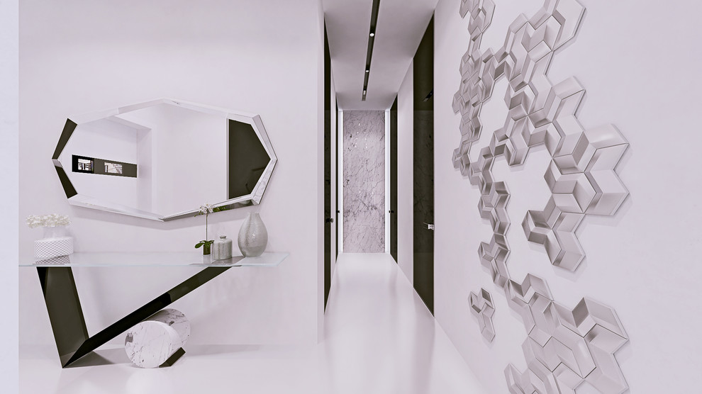 Квартира в современном стиле с элементами Хай-Тек