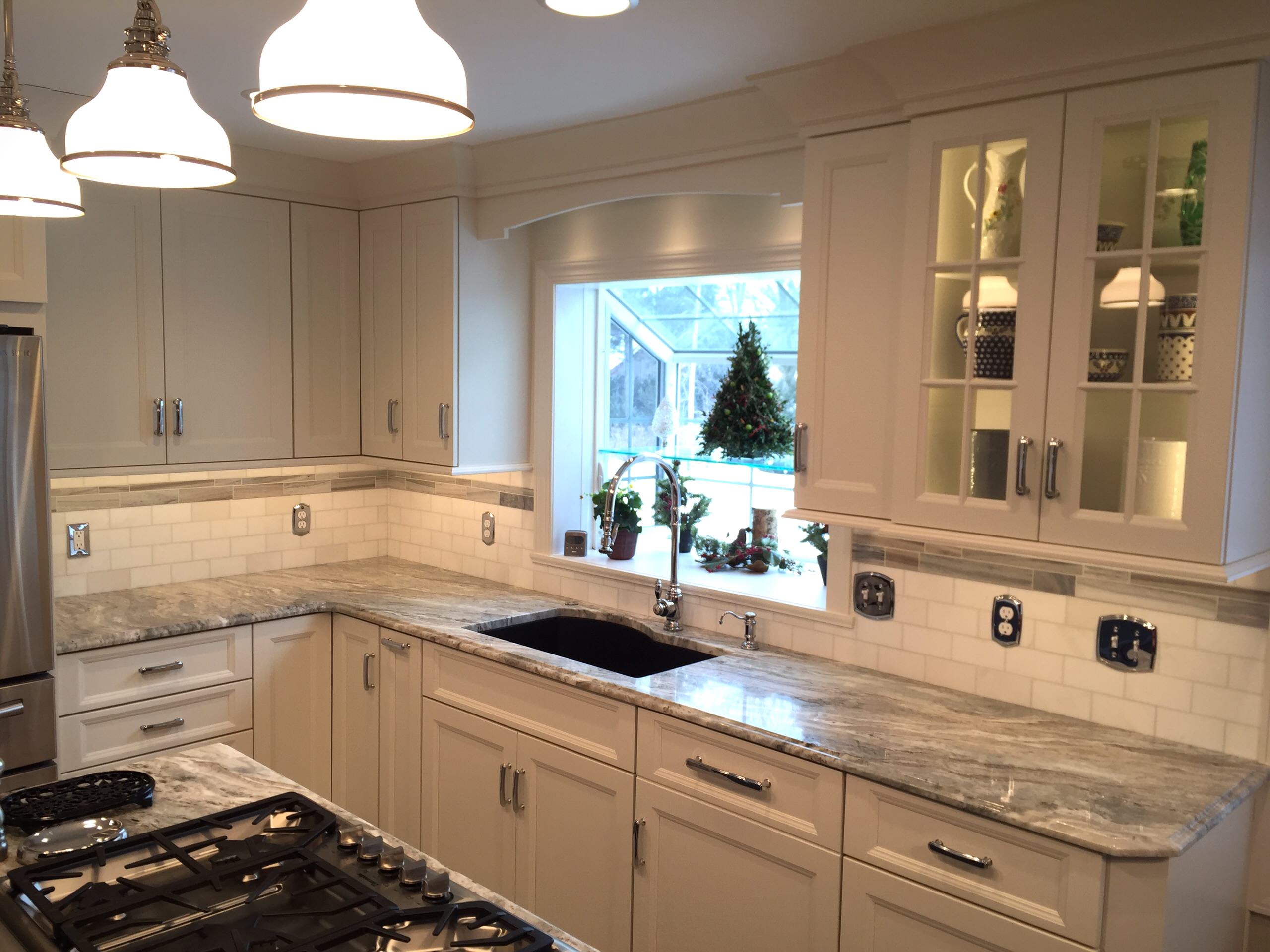 White & Gray Kitchen Remodel in Chambersburg, PA