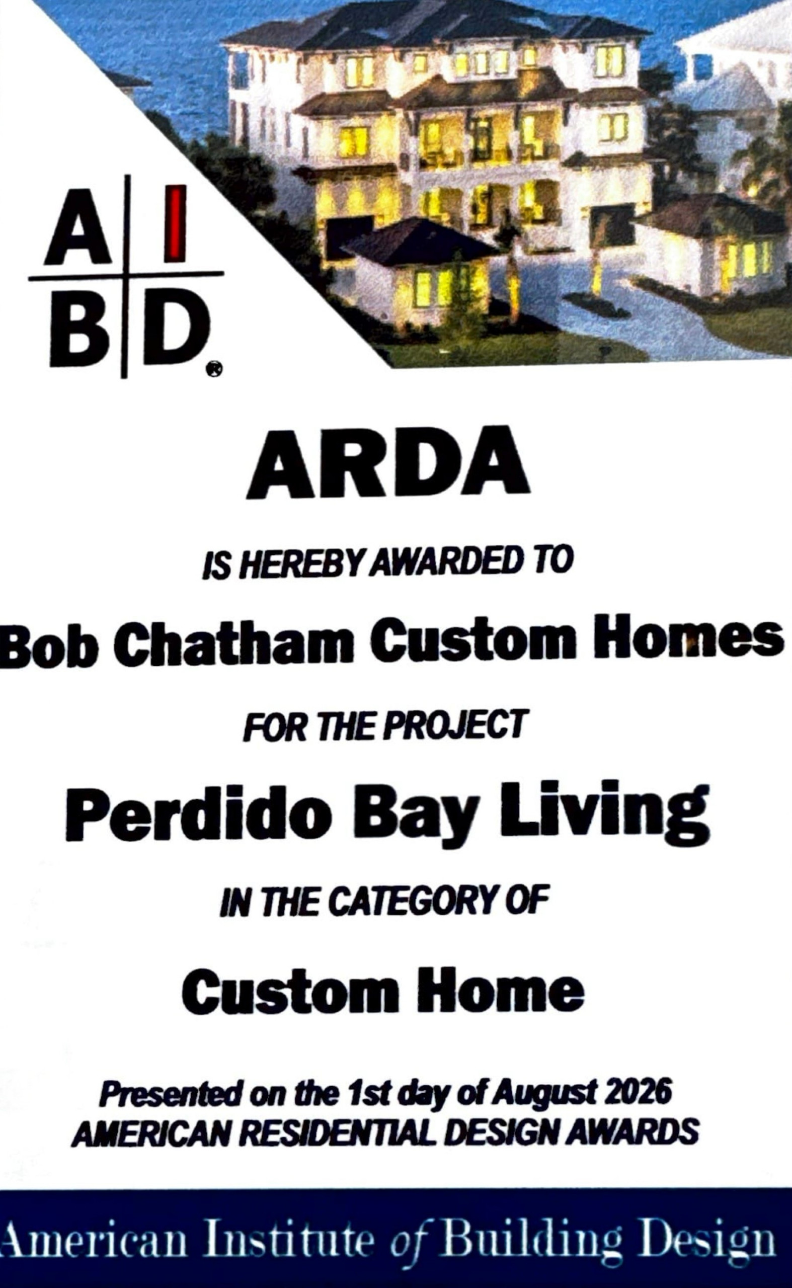 ARDA AWARD 2026