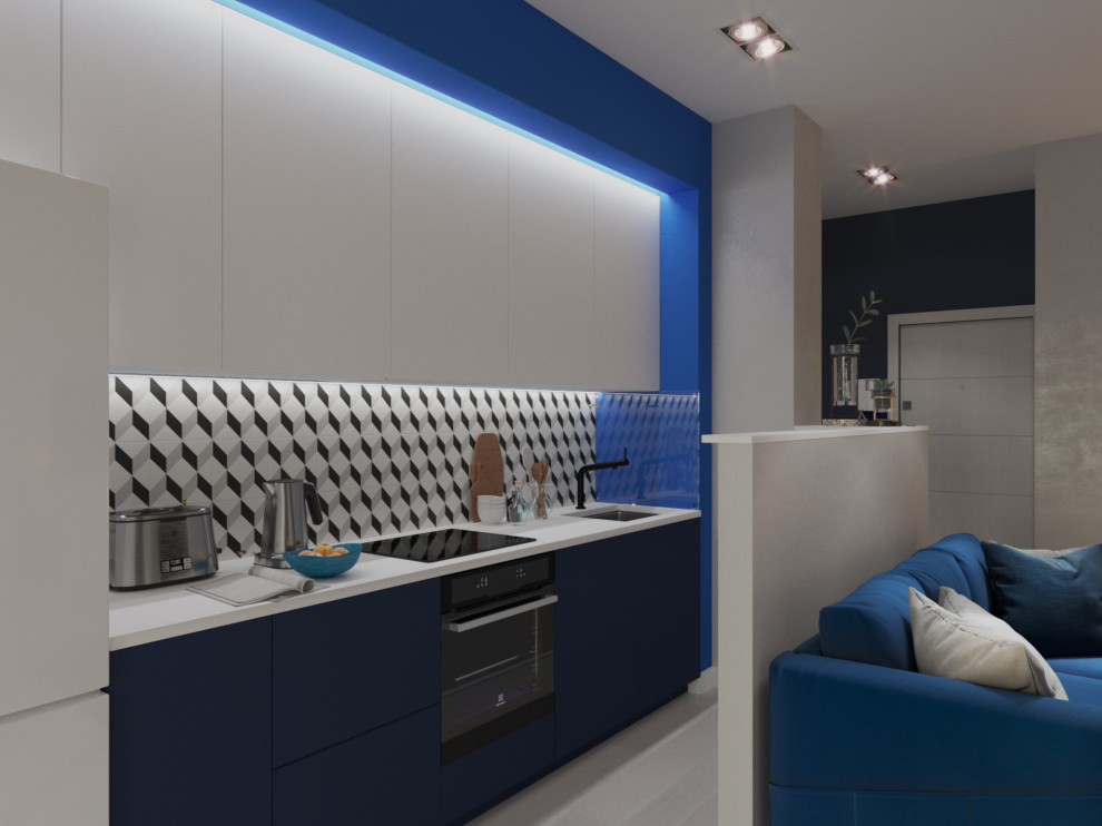 Лазурный синий