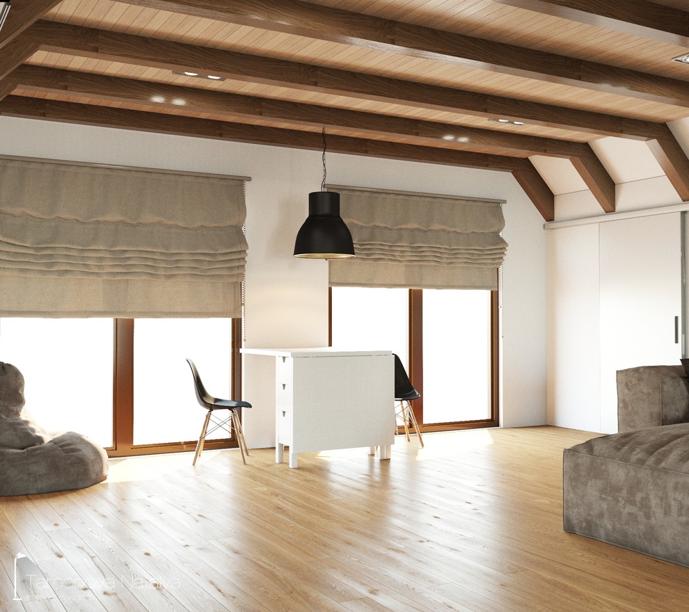 Лофт на чердаке