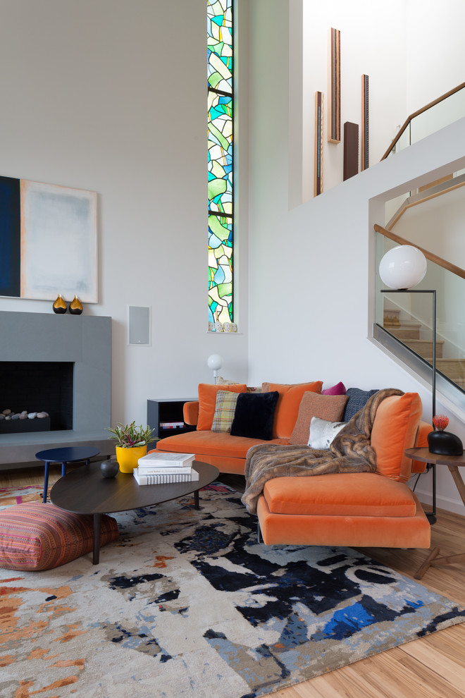 Example of a minimalist home design design in San Francisco