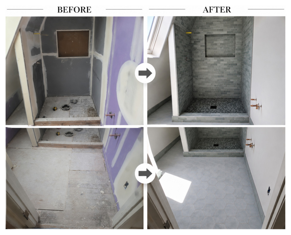 Bathroom transformation - Alameda CA