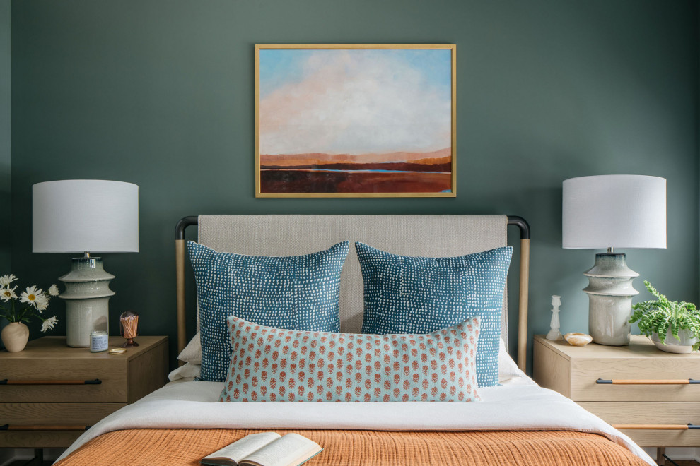 Oakley Transitional Bedroom Chicago by haywoodmade interiors