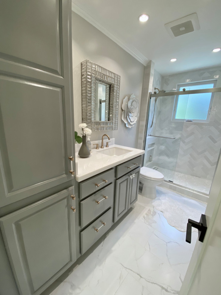 Fox Circle Walnut Creek- Hall Bathroom