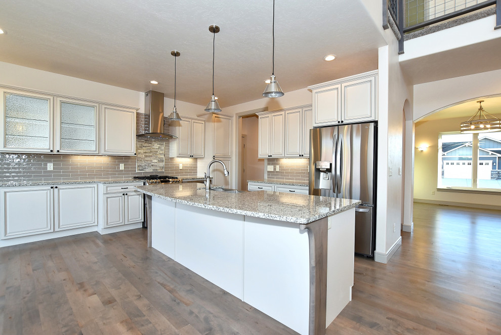 Inspiration for a transitional kitchen remodel in Denver