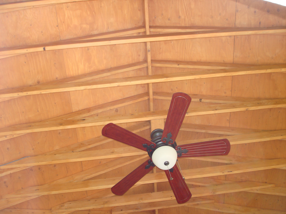 Covered Patio Addition Roof-over, and Ceiling Fan