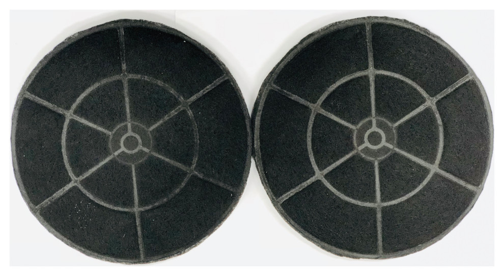 Winflo Range Hood Charcoal/Charcoal filters , Set of 2 Transitional Major Kitchen Appliance