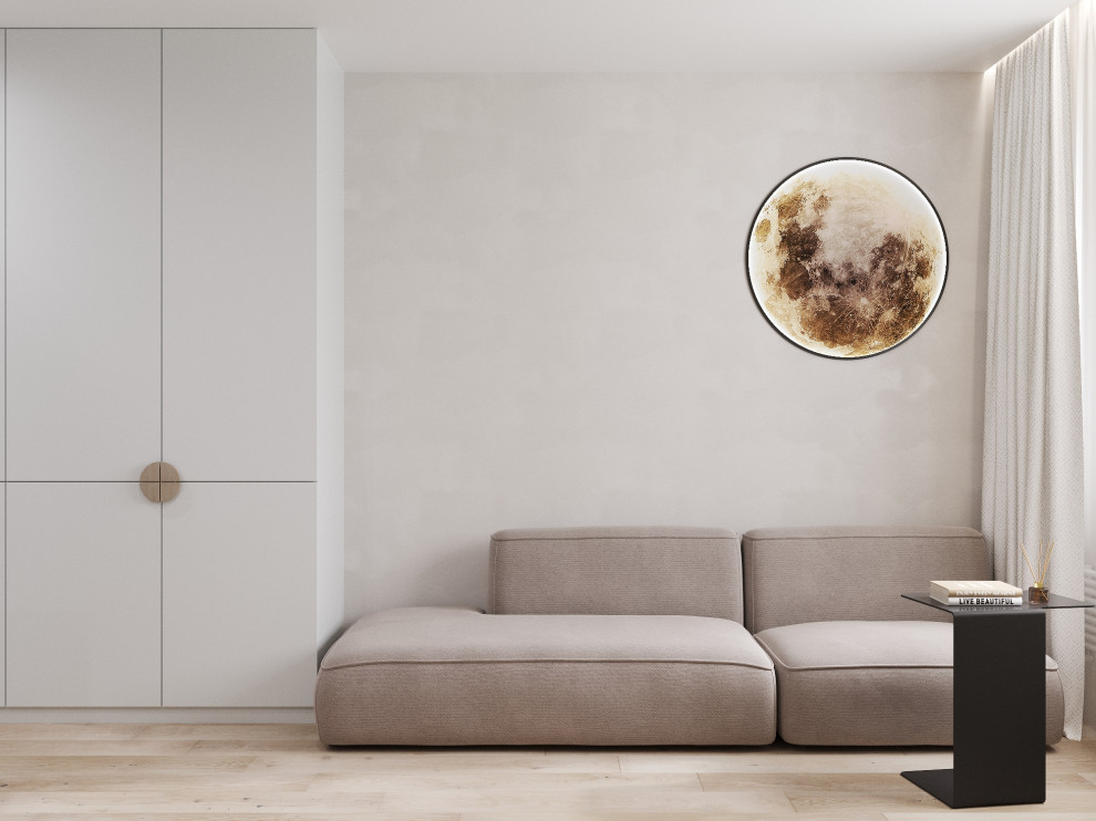 Проект квартиры-студия 28кв.м в СПб