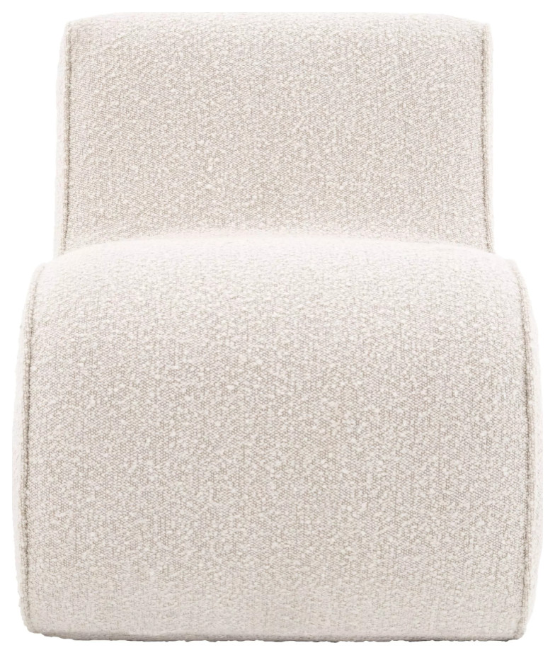 Cream BouclÃ© Accent Chair | Eichholtz Bond - Contemporary - Armchairs And Accent Chairs - by 