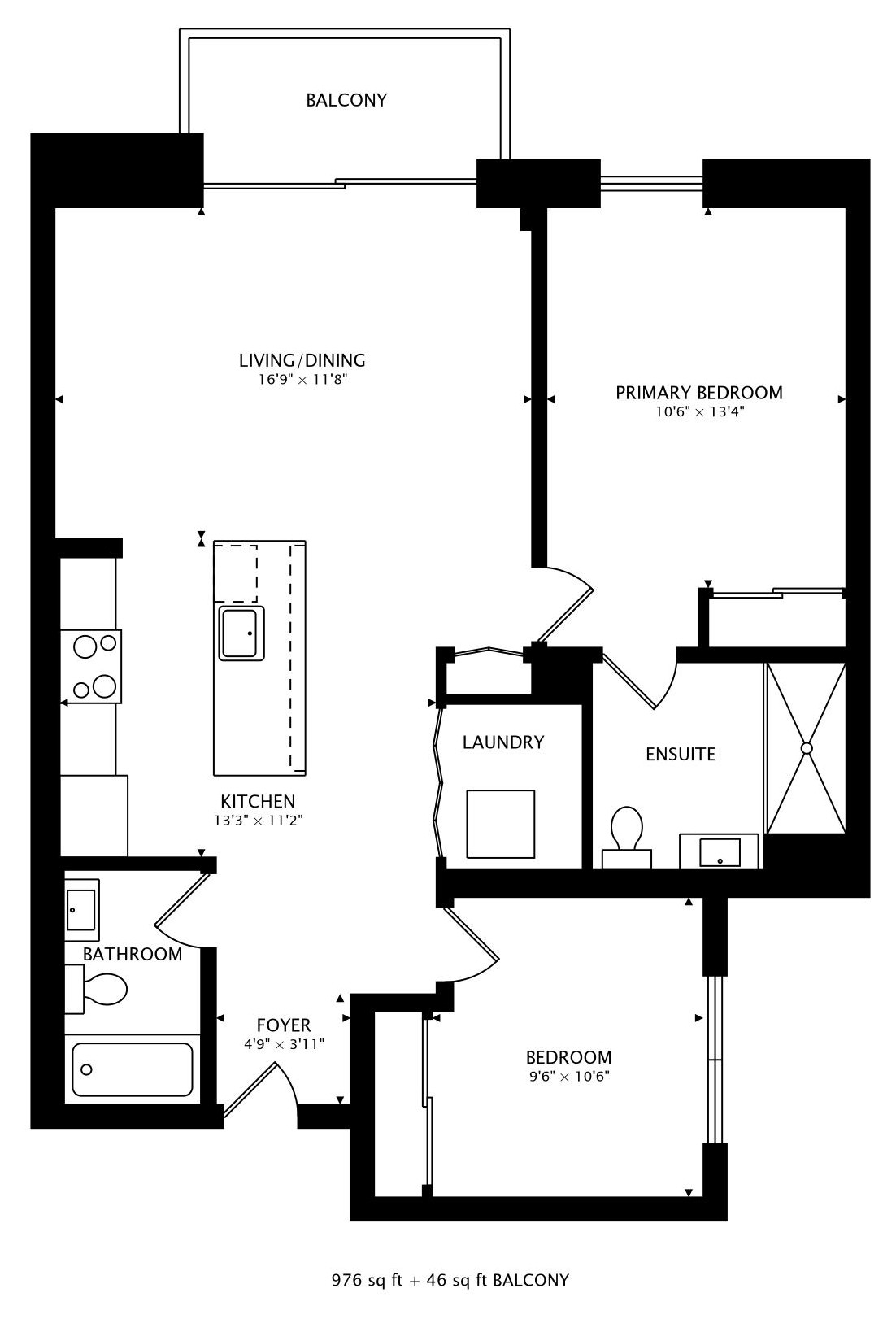 Low Line Commons Phase 2 | Model Unit 408 Staging | Residential Development