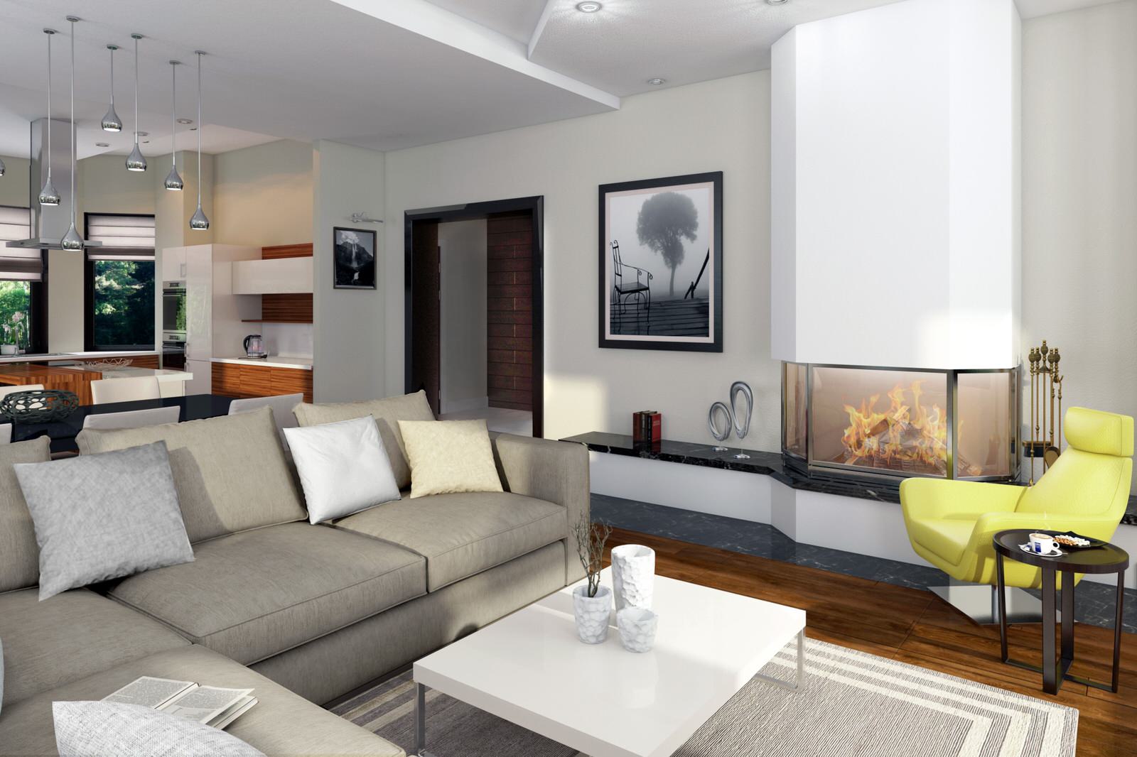 Интерьер загородного дома на Ярославском шоссе