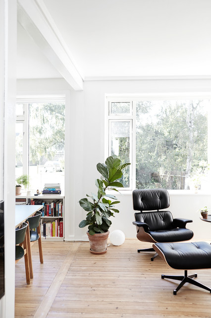 Houzz Tours Silke Bonde scandinavian-living-room