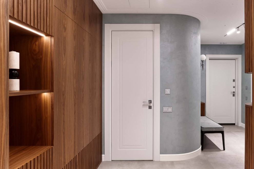 Дизайн и ремонт квартиры в ЖК «Мосфильмовский» — Бабушка и внучка