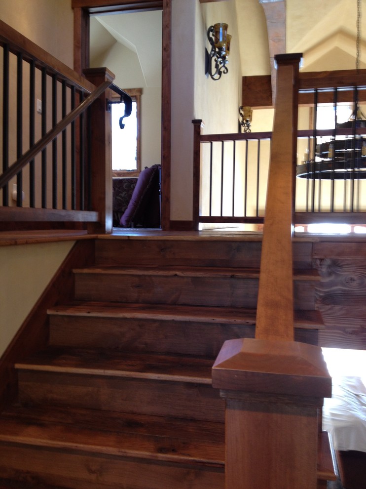 Inspiration for a staircase remodel in Denver
