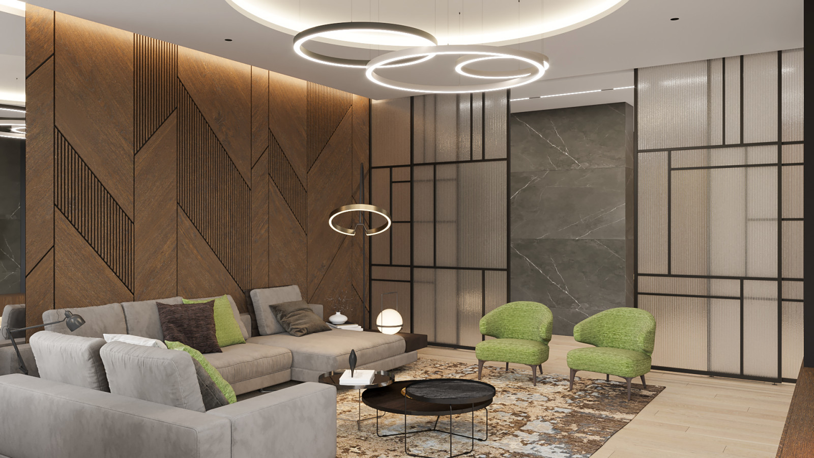 Дизайн интерьера индивидуального жилого дома. КП "Павлово"