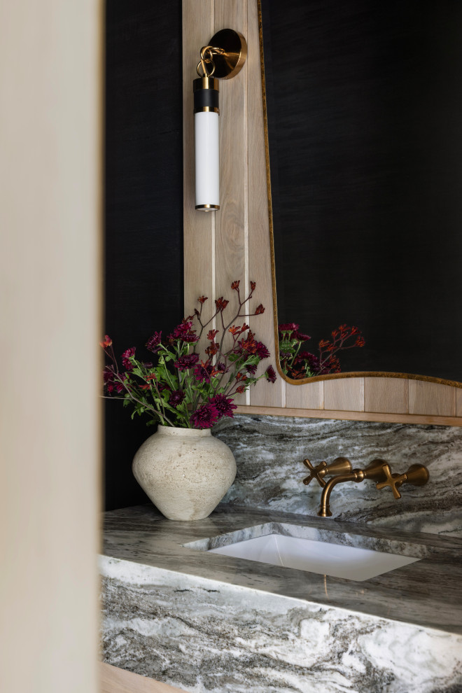 Spec Home - Dallas, TX - Transitional - Powder Room - San Francisco ...