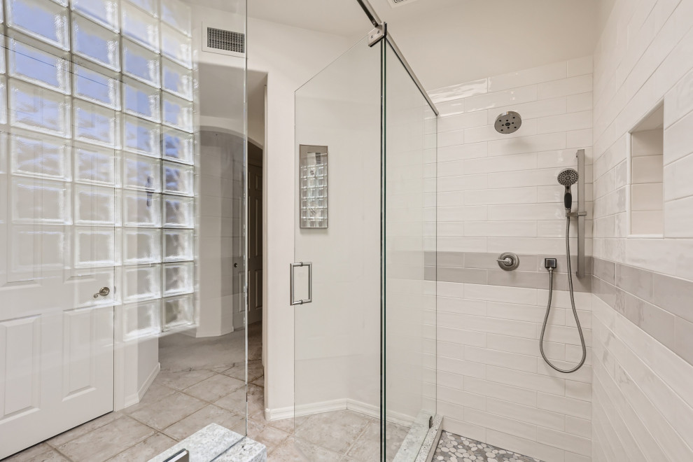 Transitional Bathroom Remodel