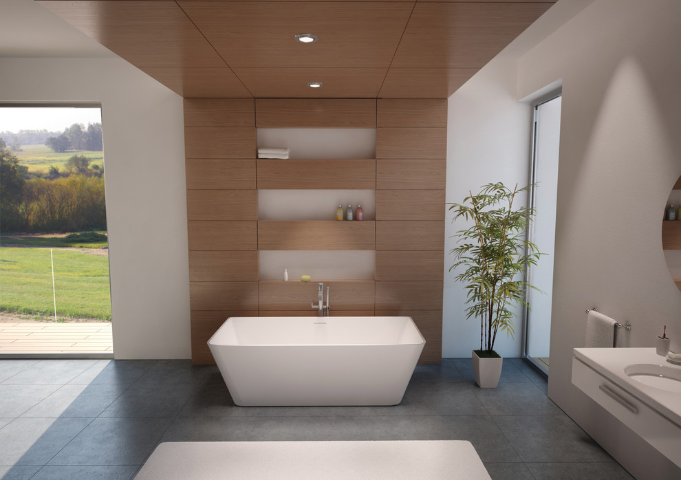 Ванны из литого мрамора Riho (Чехия)