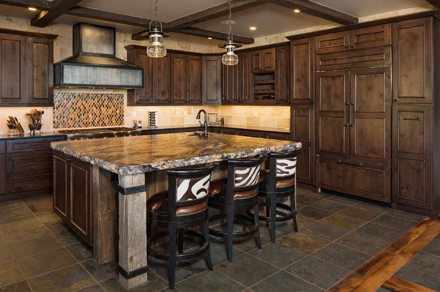 Rustic Cliffside rustic-kitchen