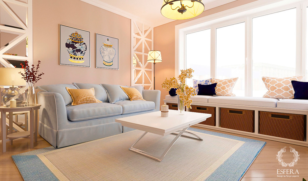 Дизайн проект однокомнатной квартиры.