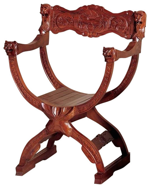 Medieval Cross Frame Chair