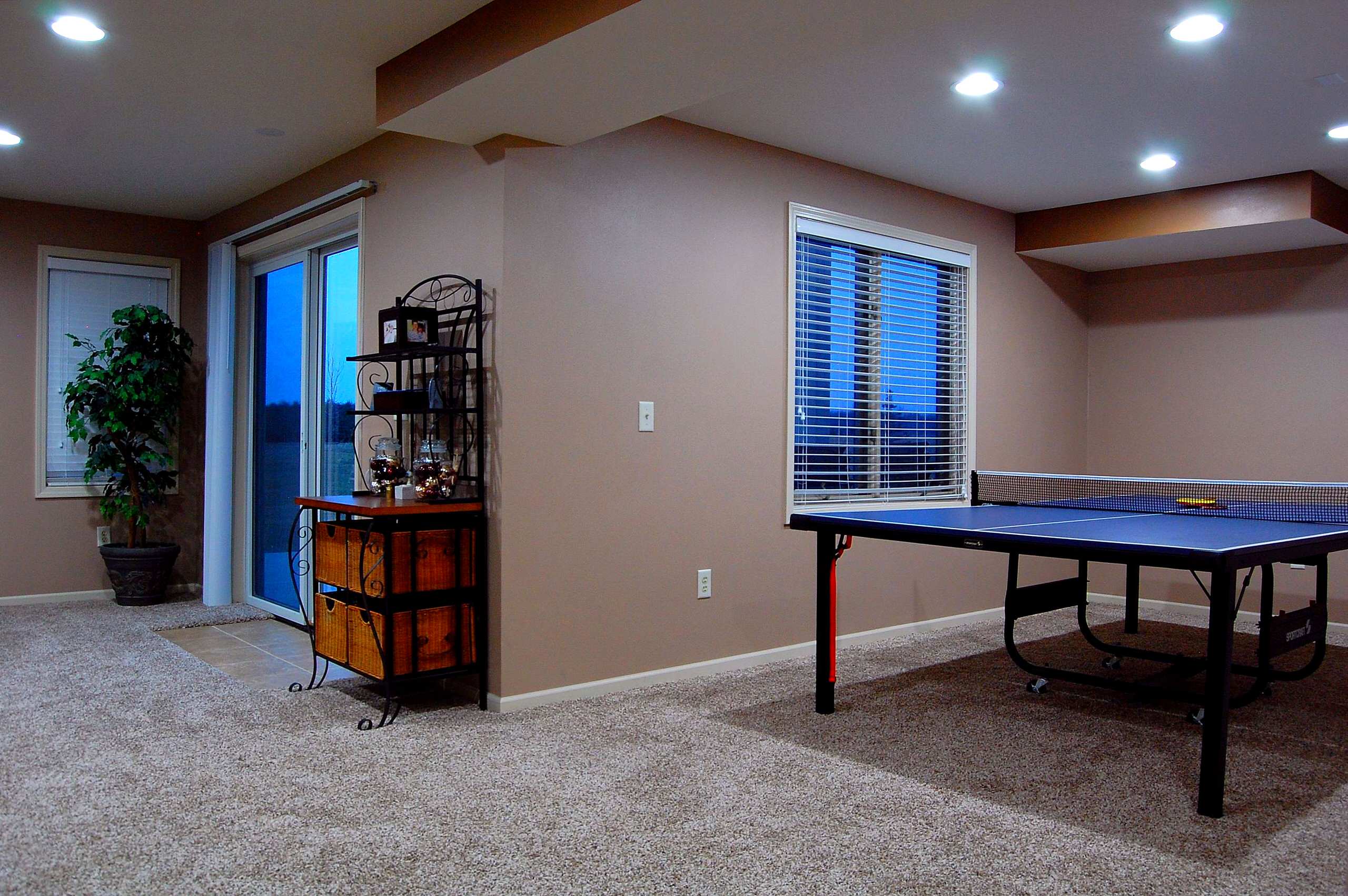 Finished Lower Level in Germantown, WI.