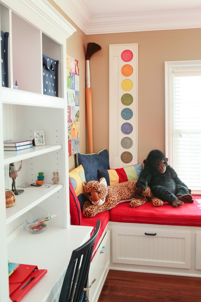 Photo of an eclectic kids' playroom in Columbus.