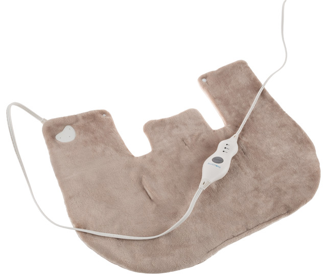 Electric Neck/Shoulder WarmerHeating Pad with 3 Settings by Bluestone