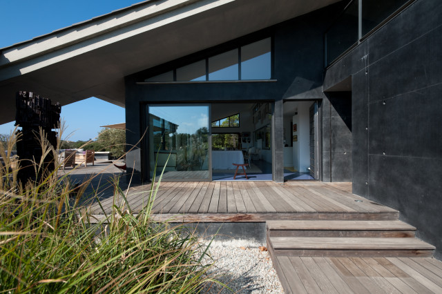 La maison furtive - Construction d'une maison individuelle contemporary