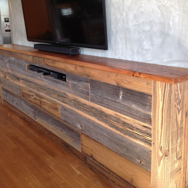 Hoboken Entertainment Console industrial-living-room