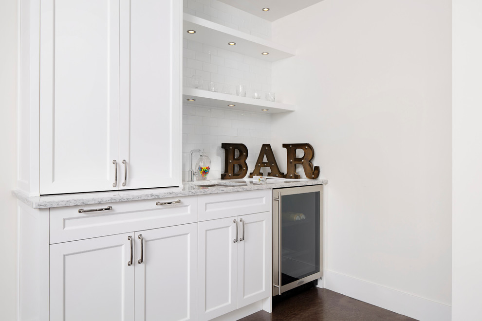 Inner City Jewel-box - Transitional - Home Bar - Calgary - by ...
