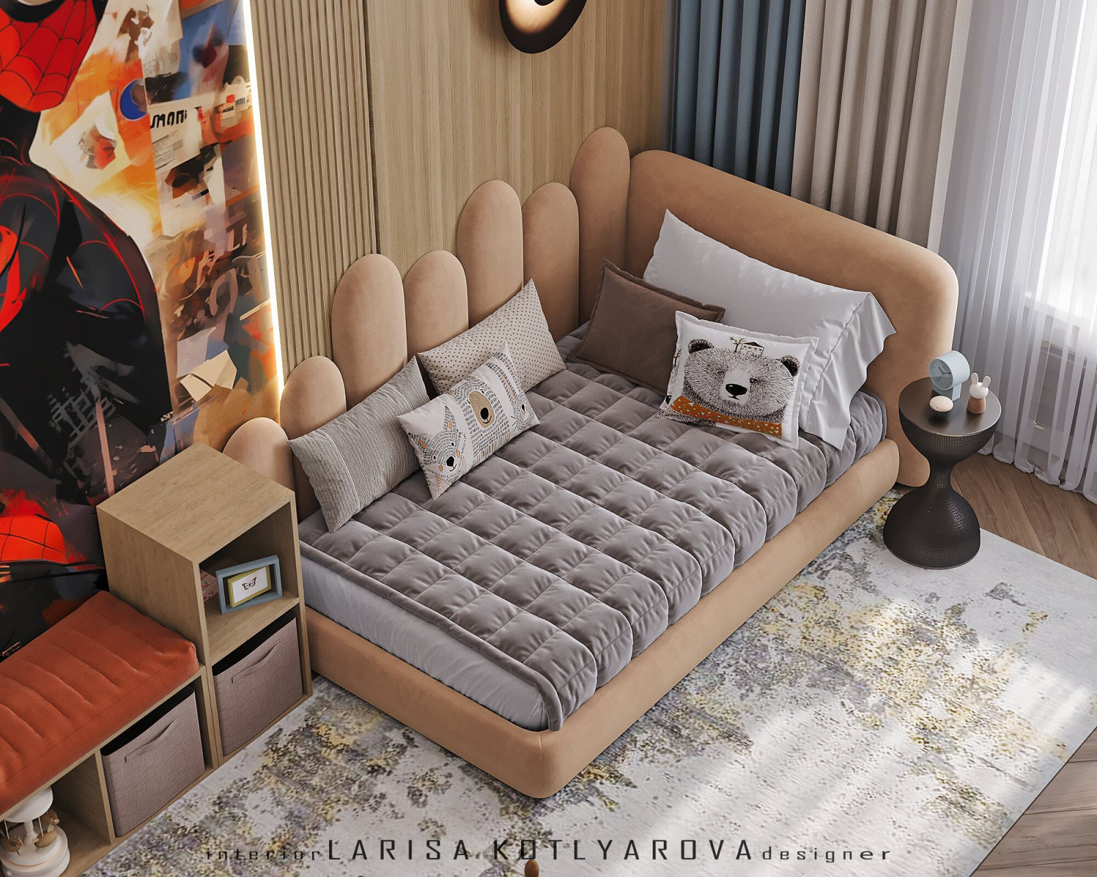 Дизайн-проект дома 105 кв.м. г. Ростов-на-Дону