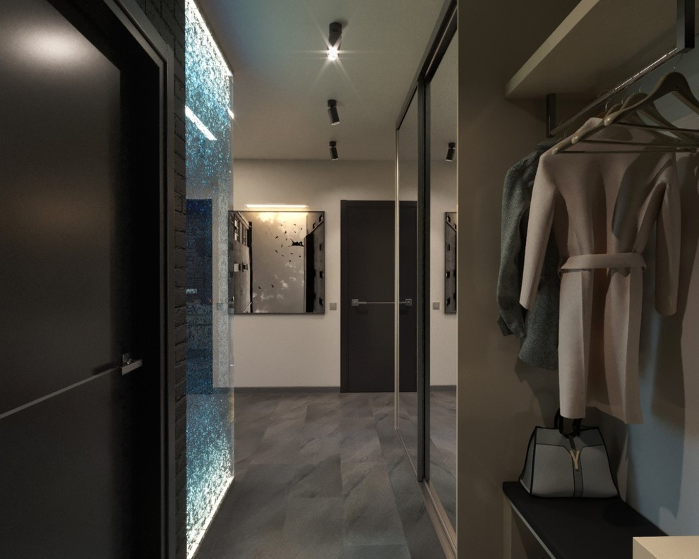 Интерьер квартиры для молодых супругов "Урбанистический шик"