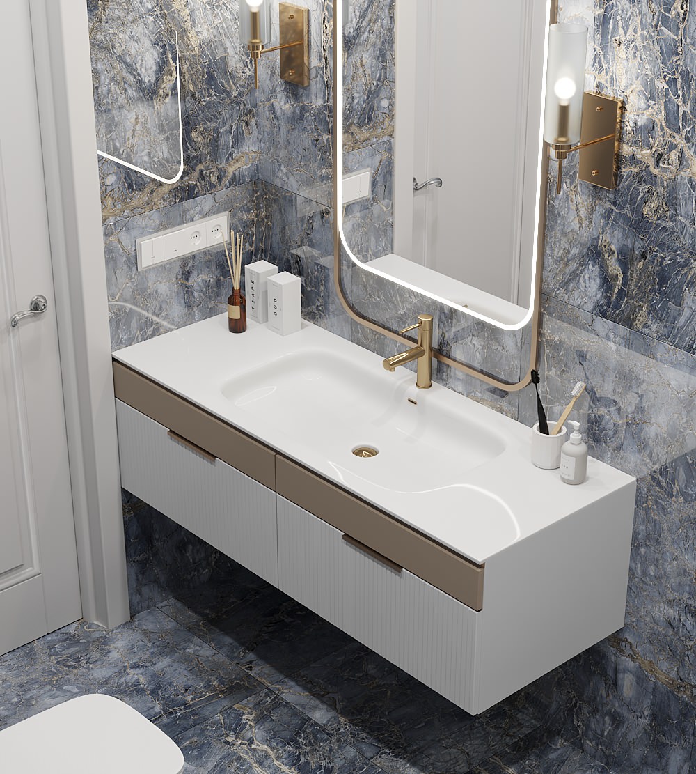 Роскошная ванная комната