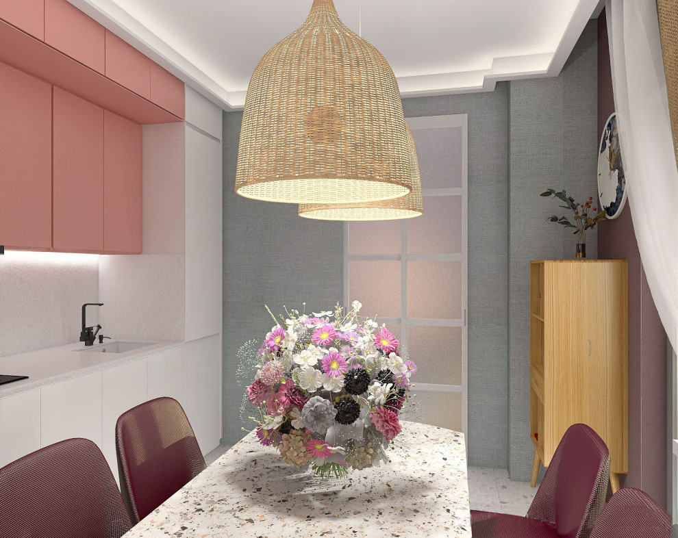 Двухкомнатная квартира с элементами Эко стиля