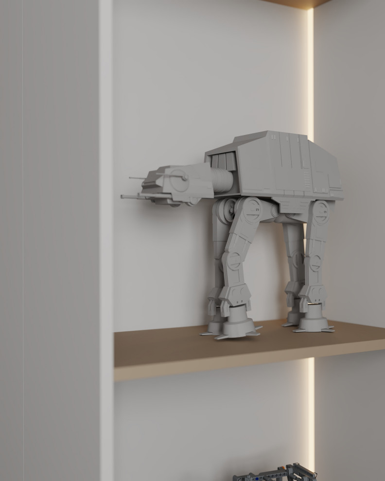 Детская (Четырехкомнатная квартира в ЖК "Илмари", Пенза)