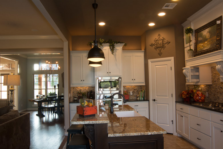 This is an example of an eclectic kitchen in Oklahoma City.