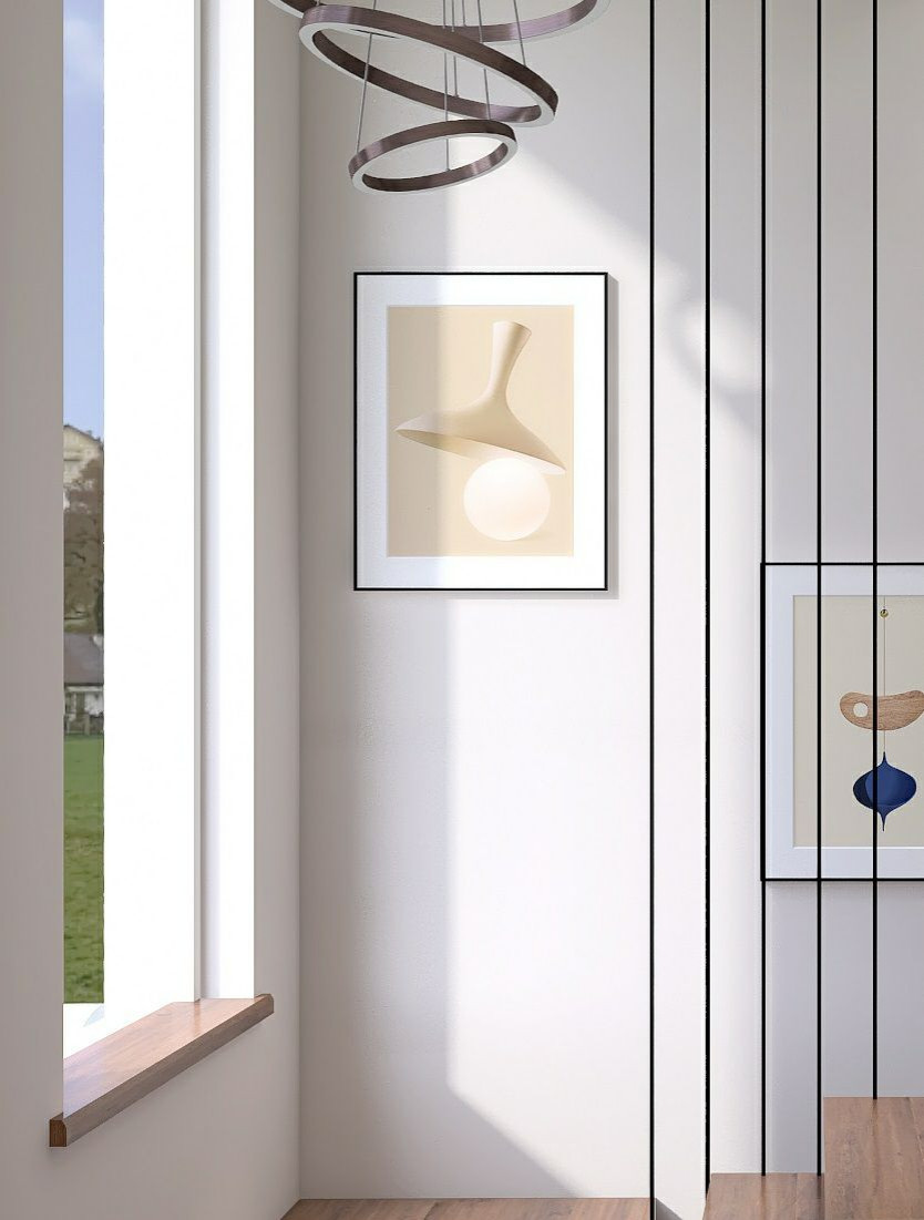 ЛЕСТНИЧНОЕ ПРОСТРАНСТВО В ЗАГОРОДНОМ КОТТЕДЖЕ