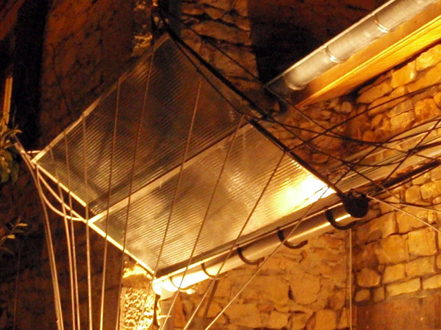 Marquise contemporaneo-facciata