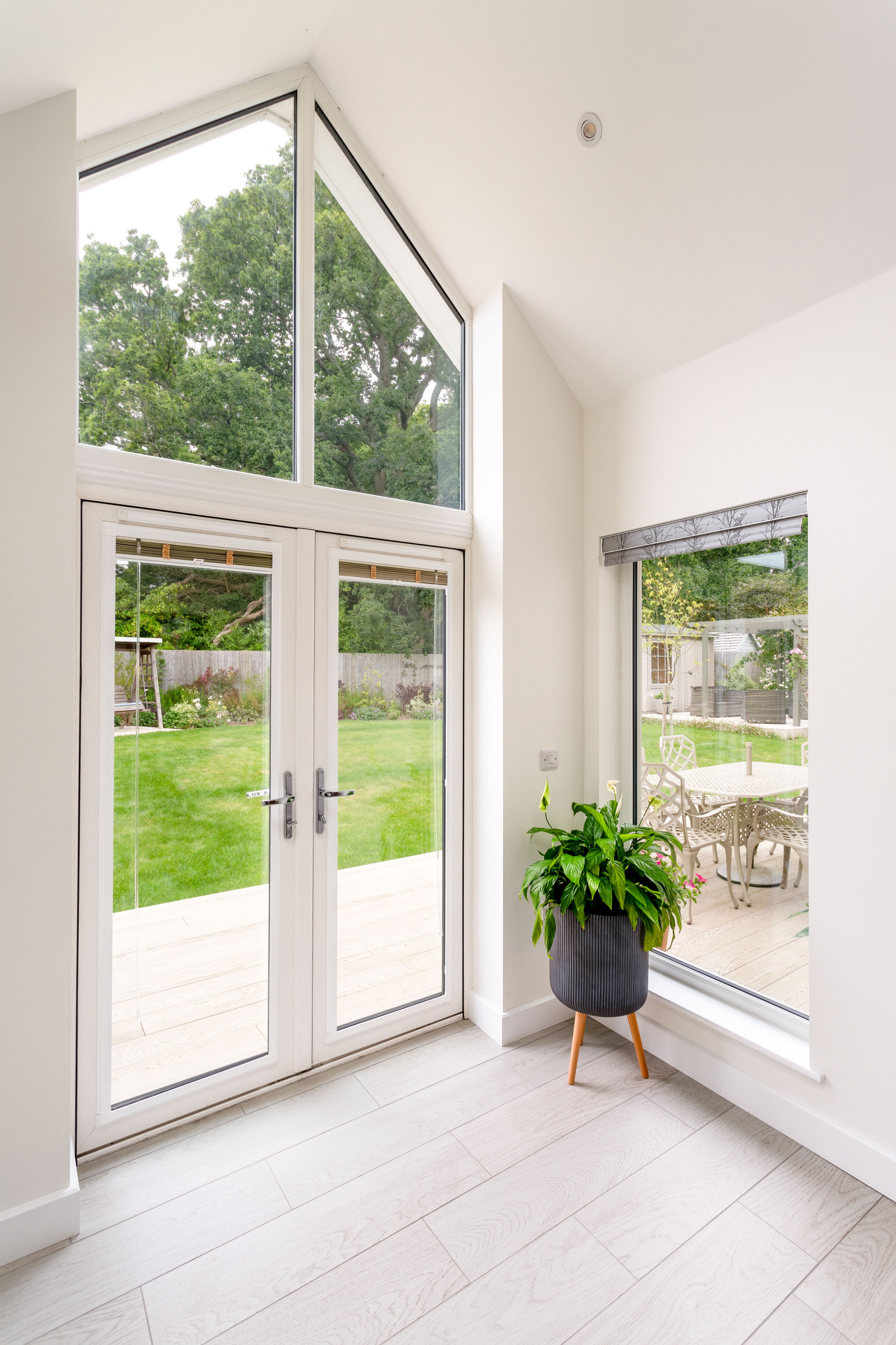 View of feature glazing and garden views