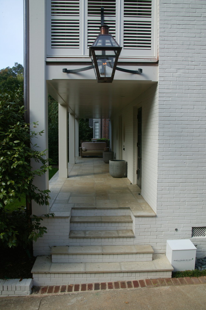 Transitional exterior home photo in Charlotte