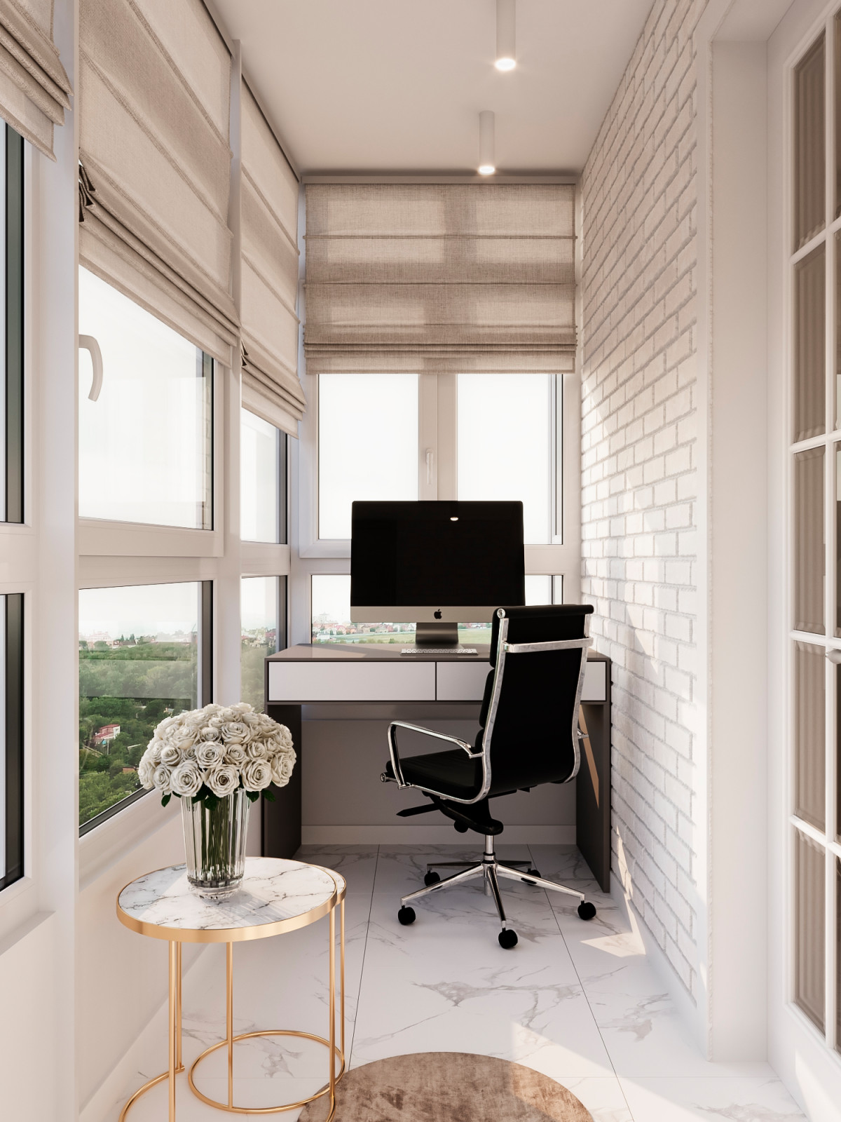 ДИЗАЙН ПРОЕКТ КВАРТИРЫ S=56,07 КВ.М.