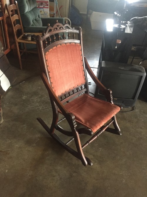 Restoring antique rocking chair