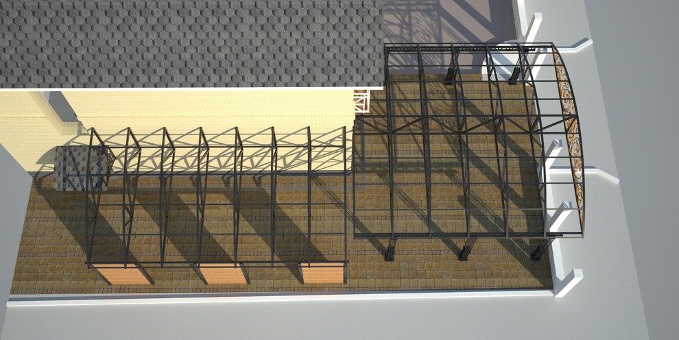 Дом_Навес для авто