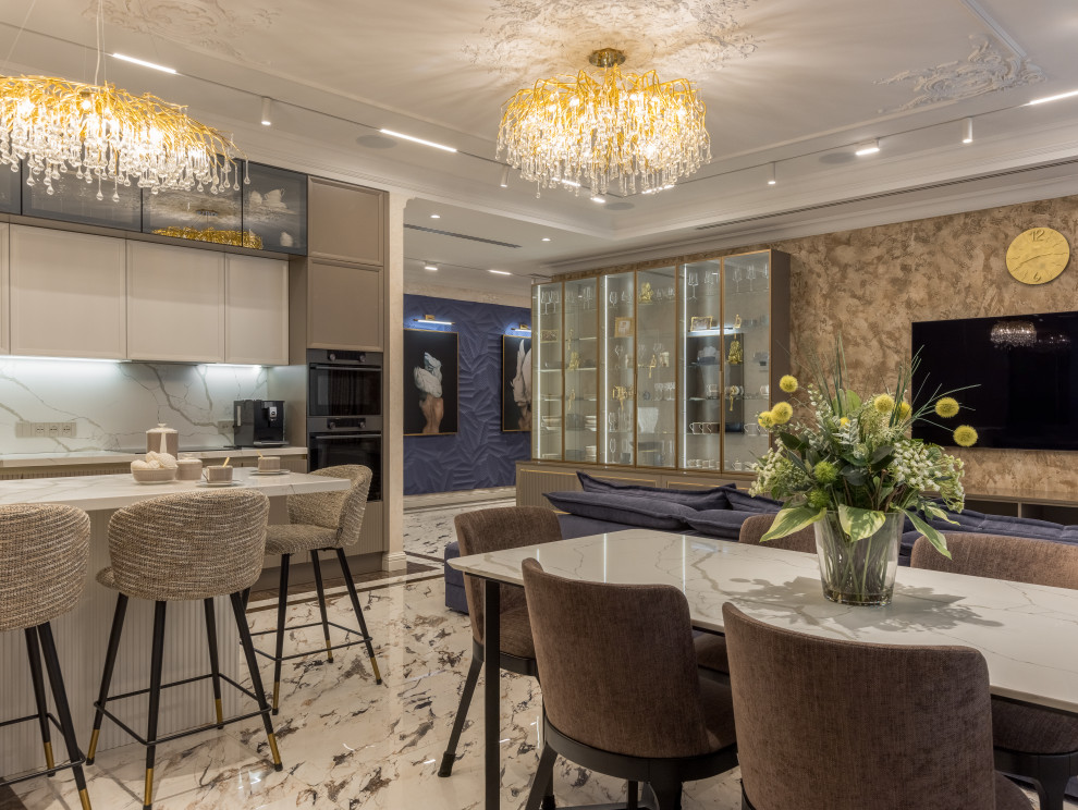 Статусный интерьер в ЖК Сити парк (фото)