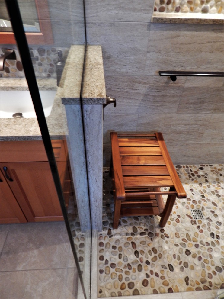 Inspiration for a rustic home design remodel in Seattle